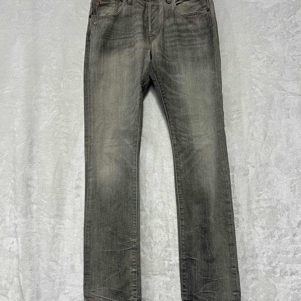 Men’s Polo Ralph Lauren Jeans W32 x L34 Varick Slim Straight Denim Grey